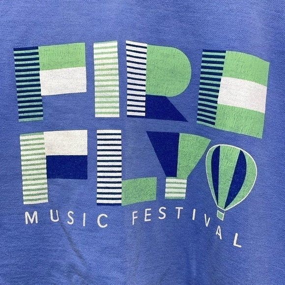 Fire Fly Music Festival Crewneck Pullover Sweatshirt - Picture 2 of 4